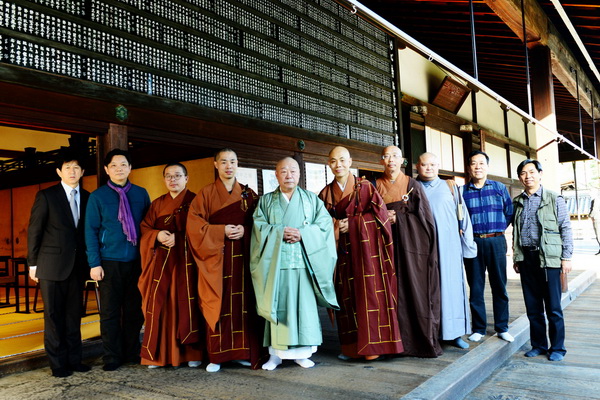 黄梅禅宗文化交流团一行参访永平寺、妙心寺