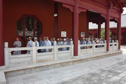 韩国海印寺“中国佛教圣地巡礼团”来访