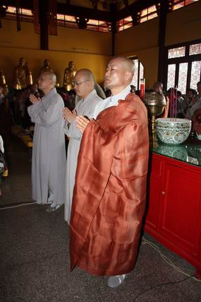 韩国海印寺“中国佛教圣地巡礼团”来访